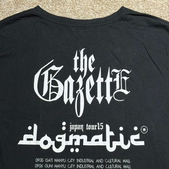 The Gazette Dogmatic Official Merchandise Tag RAD BLACKMORAL - Picture 6 of 11